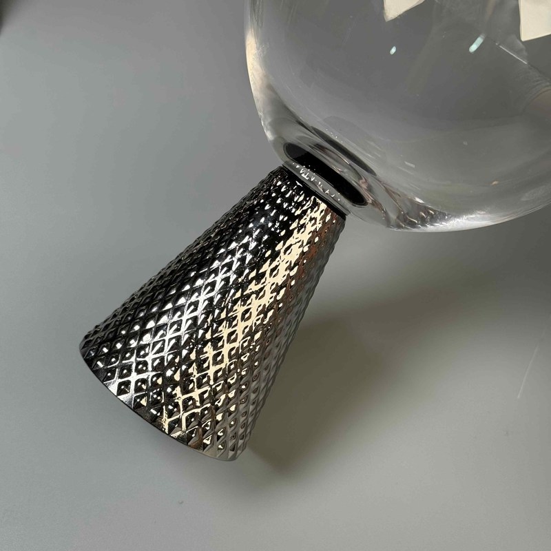 chất lượng Electroplate Diamond Base Wine Glass Set nhà máy sản xuất