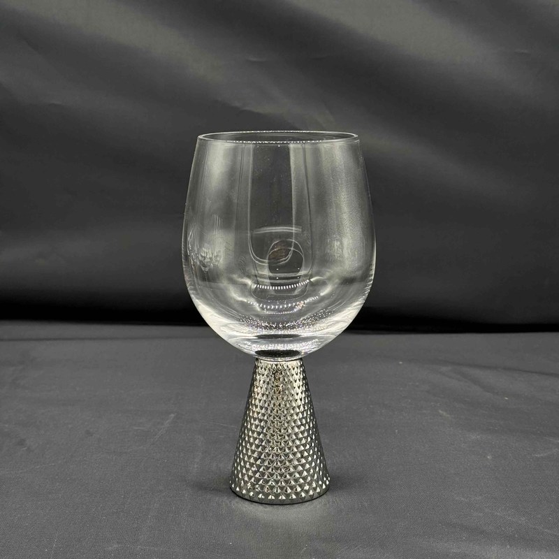 chất lượng Electroplate Diamond Base Wine Glass Set nhà máy sản xuất