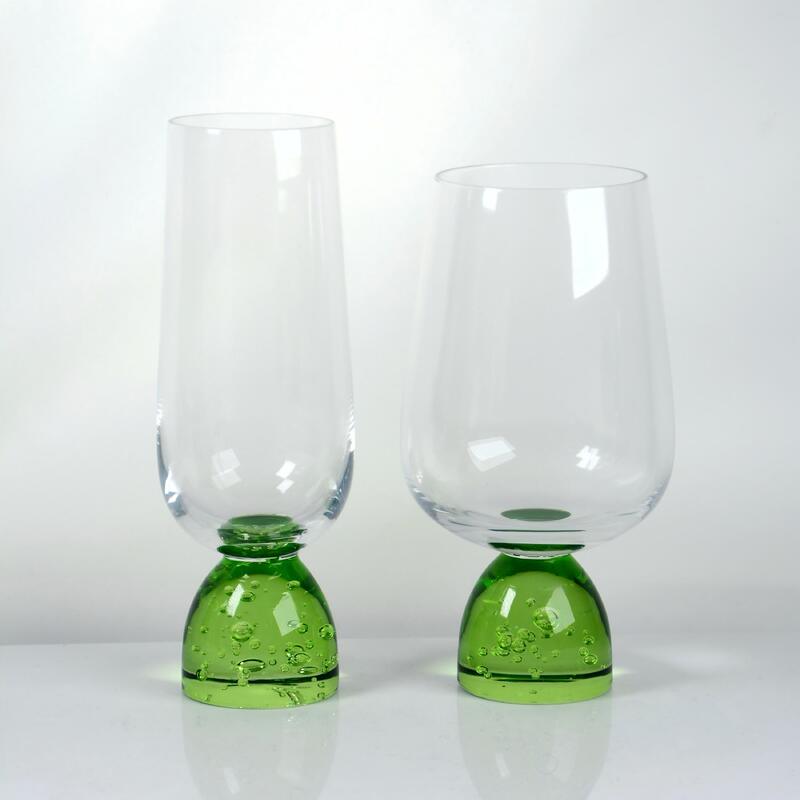 chất lượng Ly Rượu Vang Pha Lê Đế Bong Bóng Thủ Công với Pha Lê Không Chì cho Bữa Ăn Sang Trọng nhà máy sản xuất