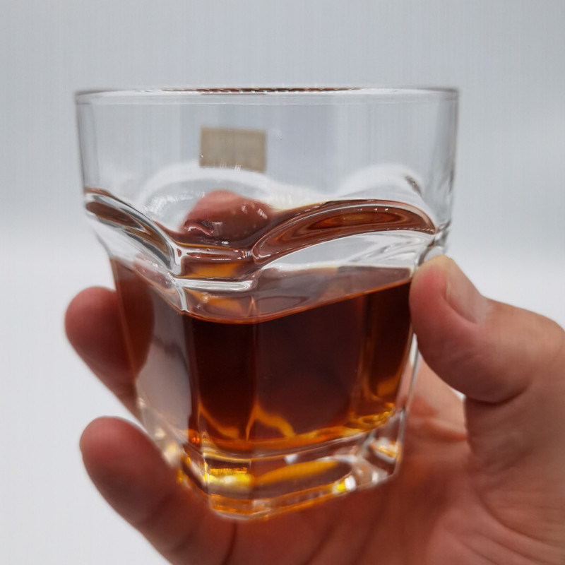 chất lượng Transparent Square Bottom 10 Oz Whiskey Glasses For Home nhà máy sản xuất