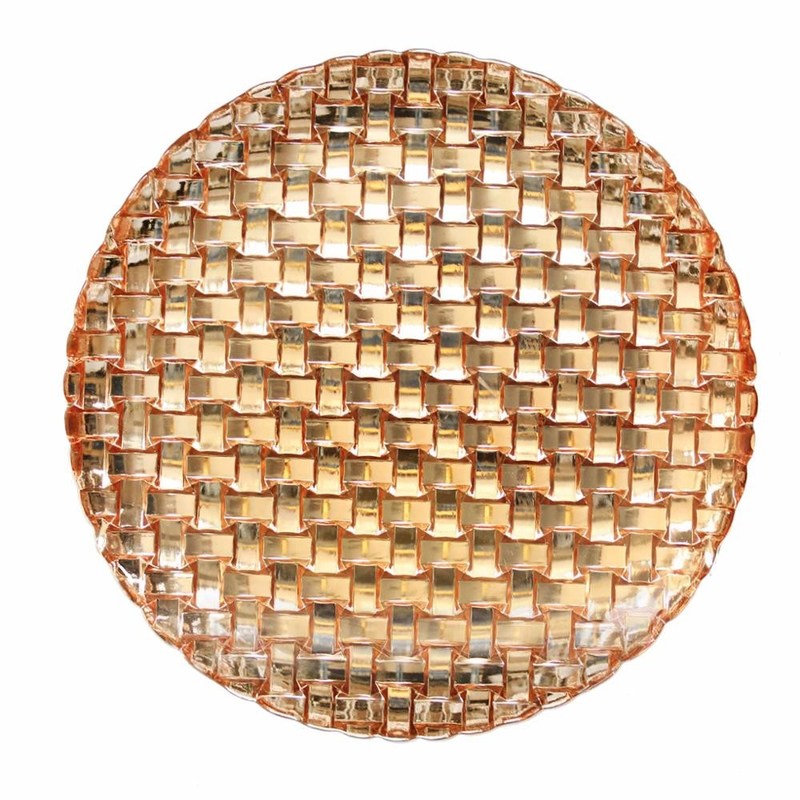 chất lượng Glass Charger Platesm For Wedding nhà máy sản xuất