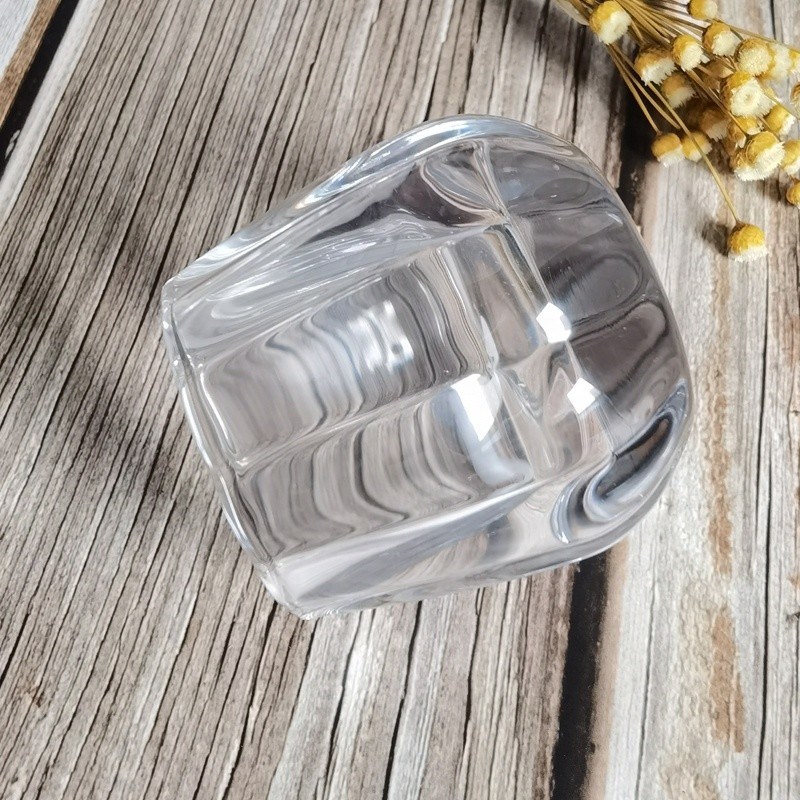 chất lượng Pumpkin Shaped Embossed Glass Candle Holders For Tealight nhà máy sản xuất