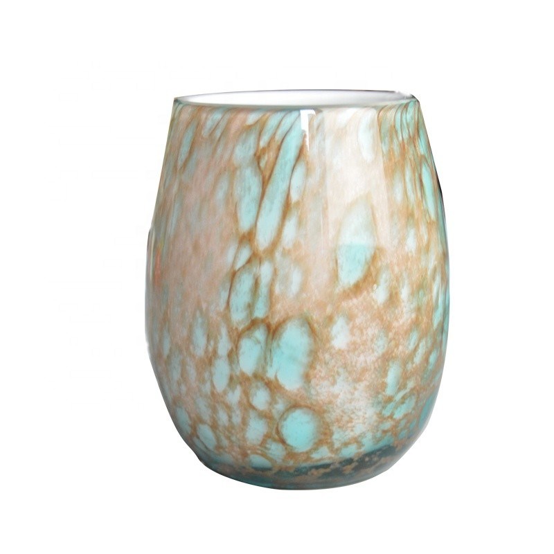 chất lượng Turquoise Solid Color Votive Glass Candle Holders nhà máy sản xuất