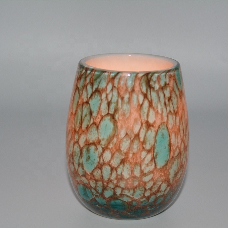 chất lượng Turquoise Solid Color Votive Glass Candle Holders nhà máy sản xuất