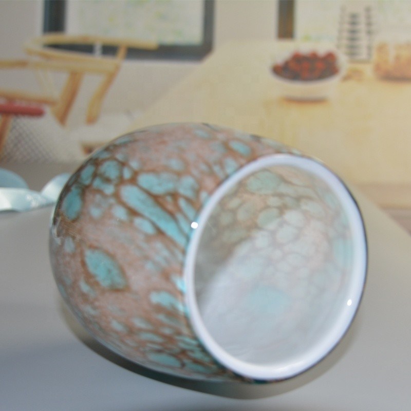 chất lượng Turquoise Solid Color Votive Glass Candle Holders nhà máy sản xuất