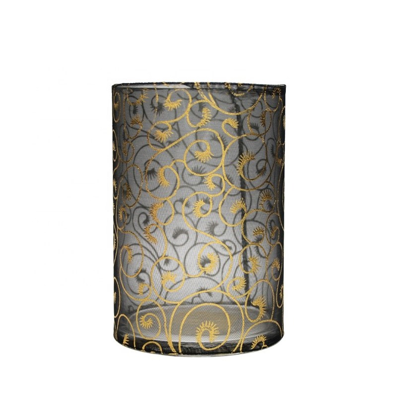 chất lượng Decorative Handmade Silk Sleeve Coat Cylinder Candle Holders nhà máy sản xuất