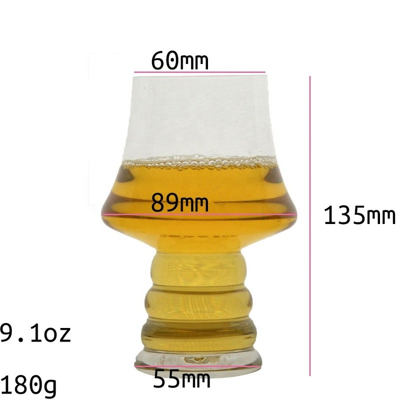 chất lượng 320ml Handblown Customize Craft Beer Glasses nhà máy sản xuất