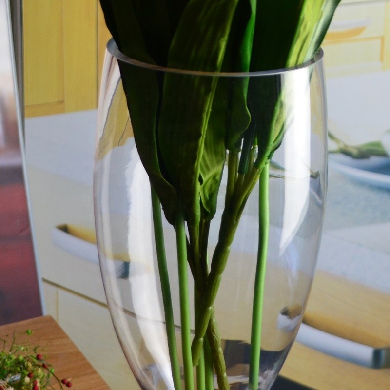 chất lượng Europe Style Long Stem Glass Vase Centerpiece For Party nhà máy sản xuất