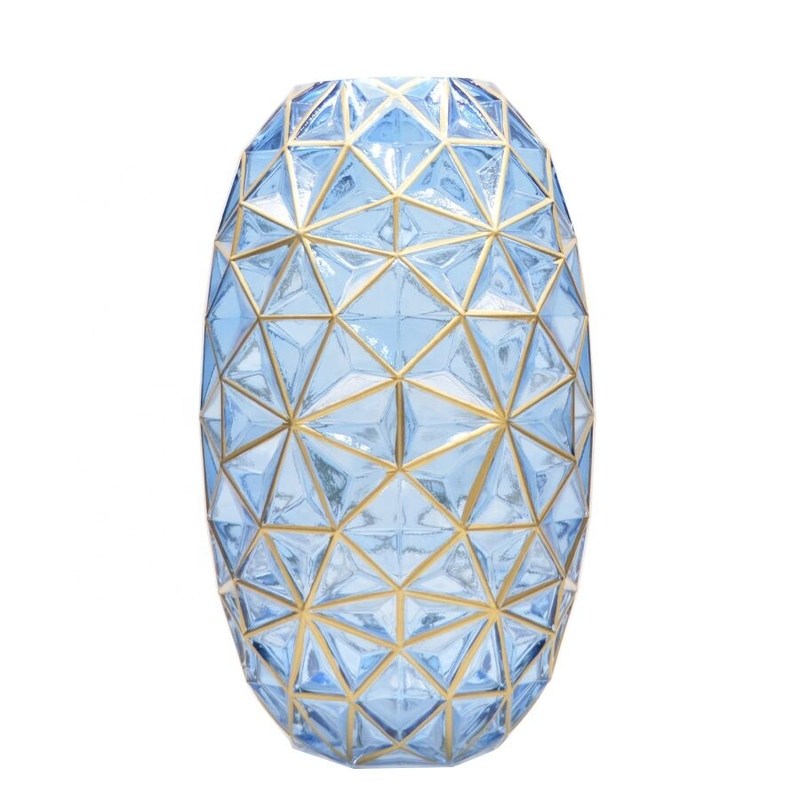 chất lượng Creative Handpainted Decorative Glass Vase For Wedding nhà máy sản xuất