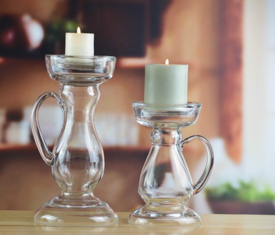 chất lượng New Design Hand Blown Decorative Glass Vase With Handle nhà máy sản xuất