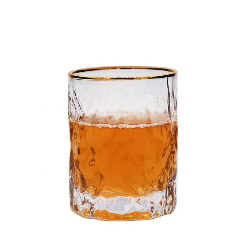 chất lượng Creative Embossed Stump Whiskey Glasses , Engraved Whiskey Glasses nhà máy sản xuất