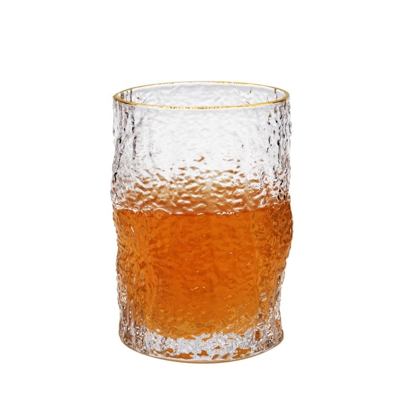 chất lượng Creative Embossed Stump Whiskey Glasses , Engraved Whiskey Glasses nhà máy sản xuất