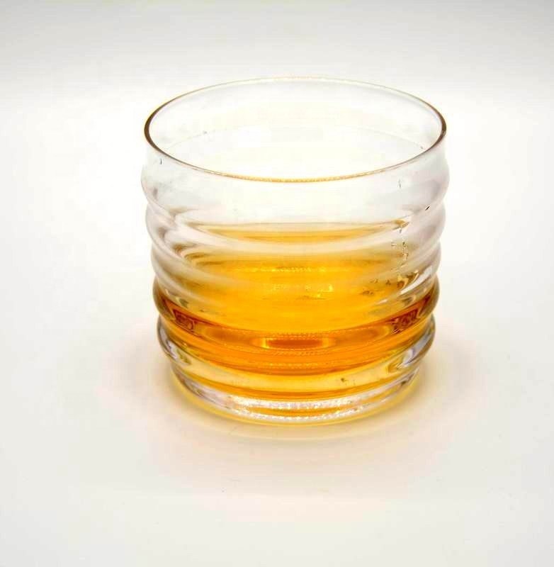 chất lượng Anti Skidding Handmade Whiskey Glass With Wave Pattern nhà máy sản xuất