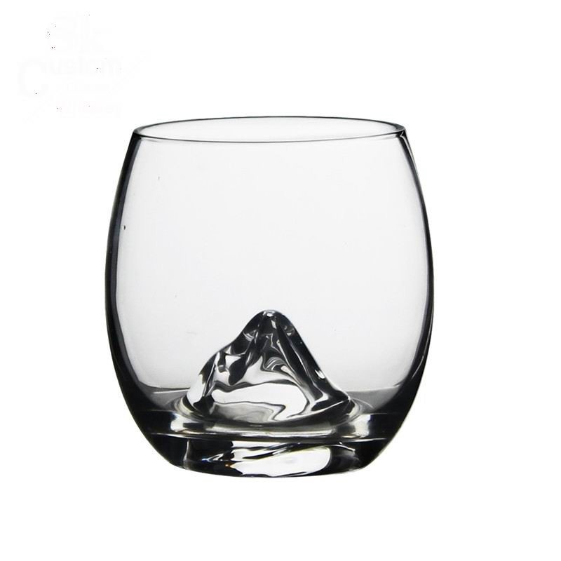 chất lượng Lead Free Crystal Ice Hill Bottom Handmade Whiskey Glass nhà máy sản xuất