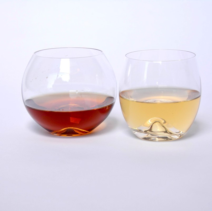 chất lượng Lead Free Crystal Ice Hill Bottom Handmade Whiskey Glass nhà máy sản xuất