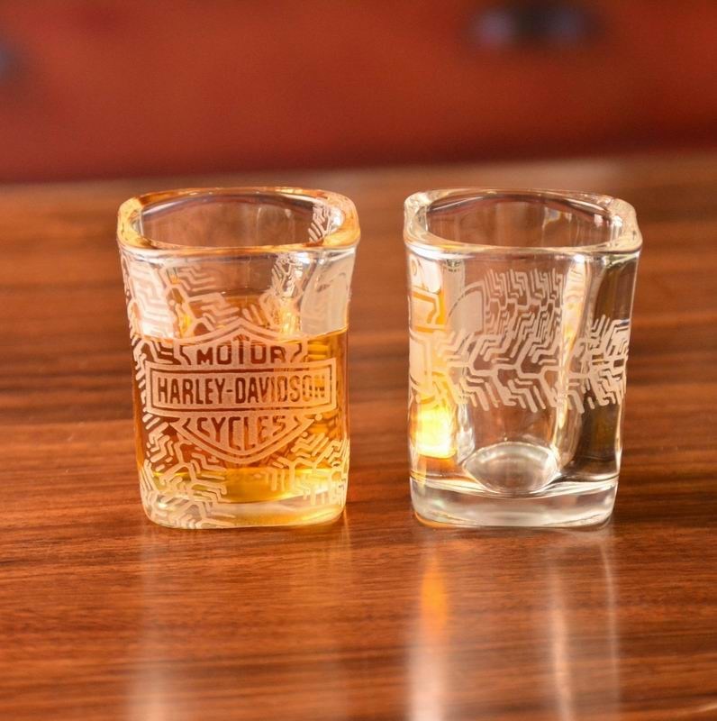 chất lượng Brands Logo Square Shot Glasses , Wedding Shot Glasses For Sprit Drinking nhà máy sản xuất