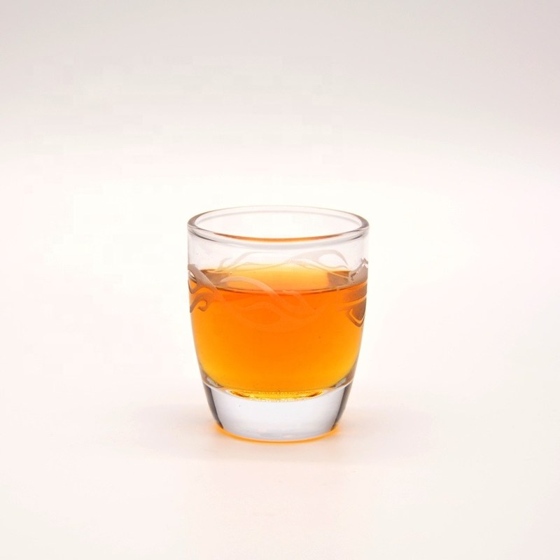 chất lượng Platinum 50ml Unique Shot Glasses With Branded Decal Logo nhà máy sản xuất