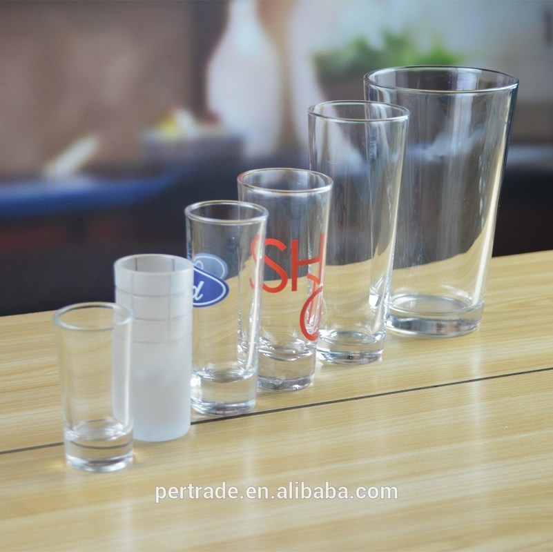 chất lượng High White Glass Customized Color Logo Tequila Shot Glass , Crystal Shot Glasses nhà máy sản xuất