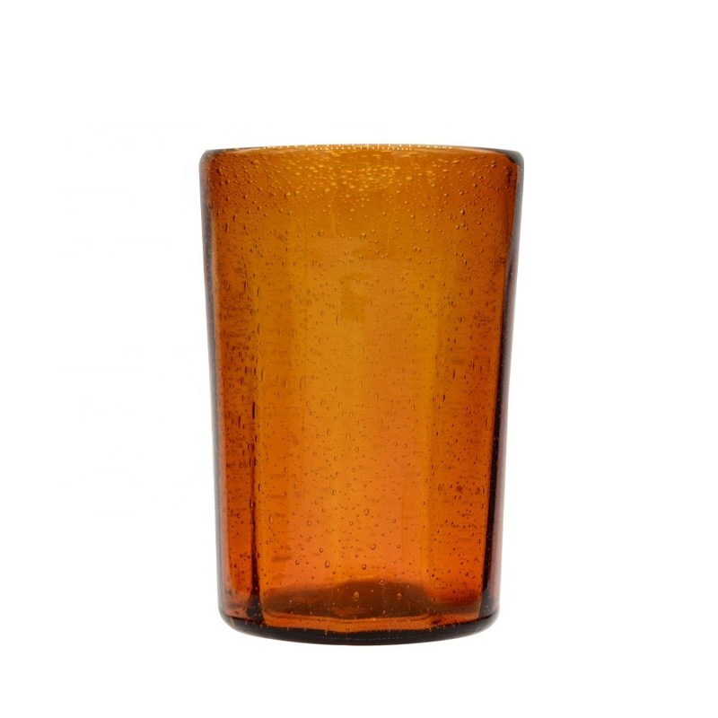 chất lượng Round Thicker Wall Mexican Bubble Crystal Cocktail Glasses nhà máy sản xuất