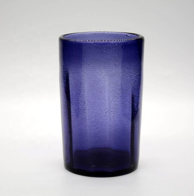 chất lượng Round Thicker Wall Mexican Bubble Crystal Cocktail Glasses nhà máy sản xuất