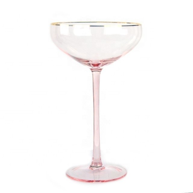chất lượng Pink Crystal Cocktail Glasses nhà máy sản xuất