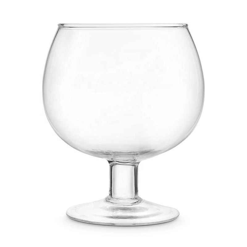 chất lượng Handblown Giant Crystal Cocktail Glasses With Logo Decal nhà máy sản xuất