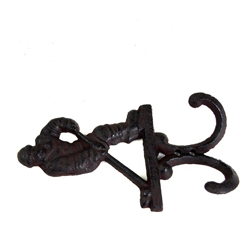 chất lượng Ice Hockey Rustic Cast Iron Coat Hooks Cast Iron Crafts nhà máy sản xuất