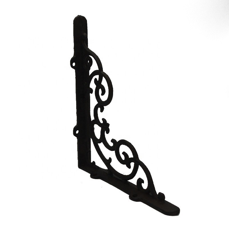 chất lượng Vintage Classic Pattern Cast Iron Shelf Bracket For Shop nhà máy sản xuất