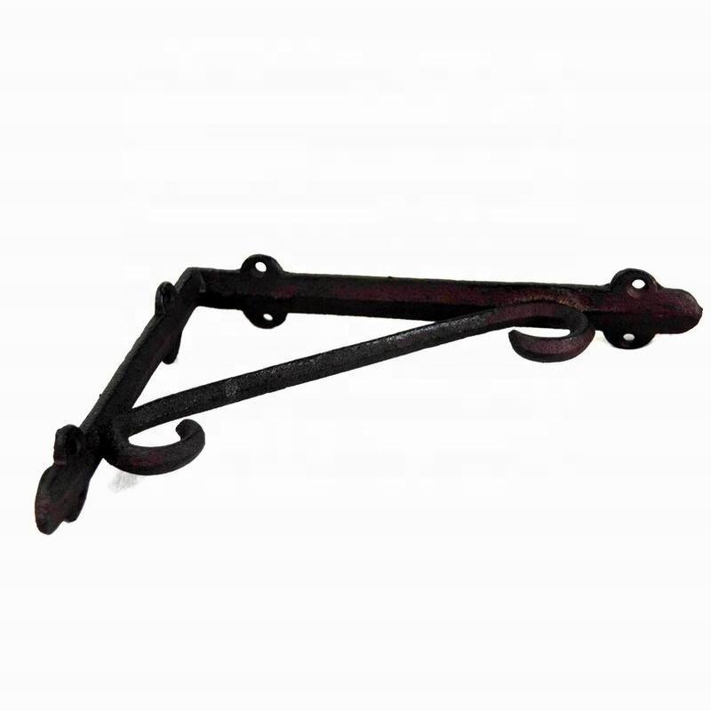 chất lượng Home Decor Retro Cast Iron Coat Hook Cast Iron Crafts nhà máy sản xuất