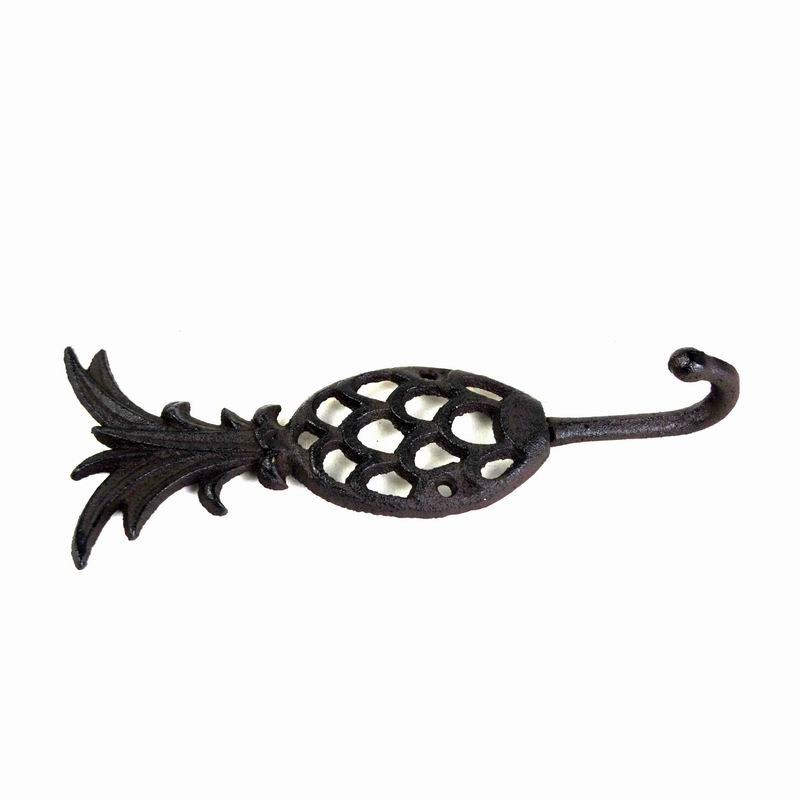 chất lượng Pineapple Vintage Wall Mounted Key Hanger  Cast Iron Crafts nhà máy sản xuất