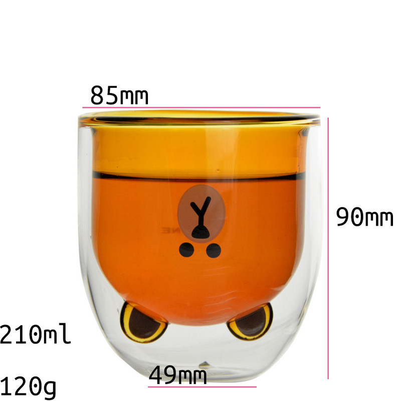 chất lượng Pooh Bear Double Walled Wine Tumbler nhà máy sản xuất