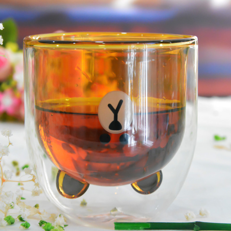 chất lượng Pooh Bear Double Walled Wine Tumbler nhà máy sản xuất