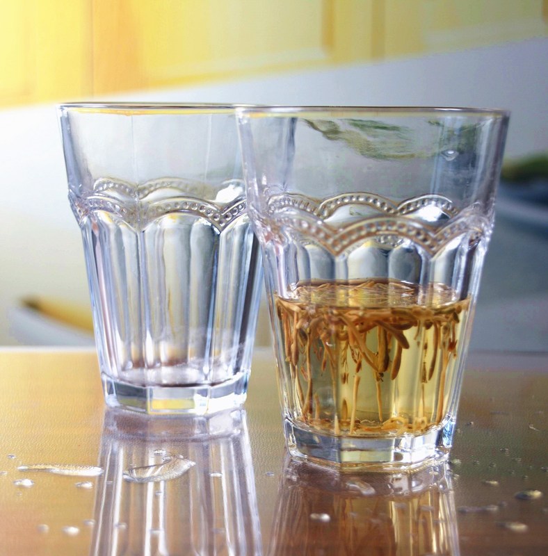 chất lượng Stemless Embossed Multiple Tangent 10 Oz Glass Tumbler nhà máy sản xuất