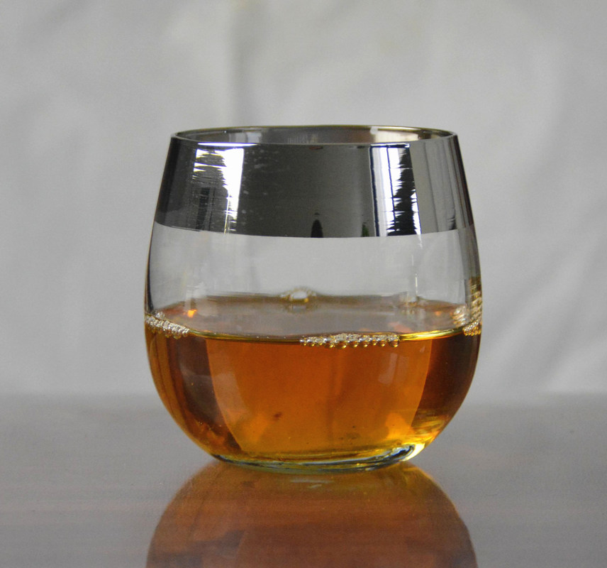 chất lượng Silver Rim Ion Plated Platinum Tumbler Drinking Glasses nhà máy sản xuất