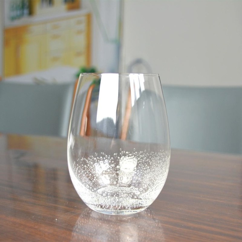 chất lượng 500ml Transparent Stemless Whiskey Tumbler Glasses , Wine Glass Tumbler nhà máy sản xuất