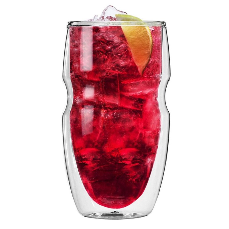 chất lượng Personalize Borosilicate Double Wall Tumbler Drinking Glasses nhà máy sản xuất