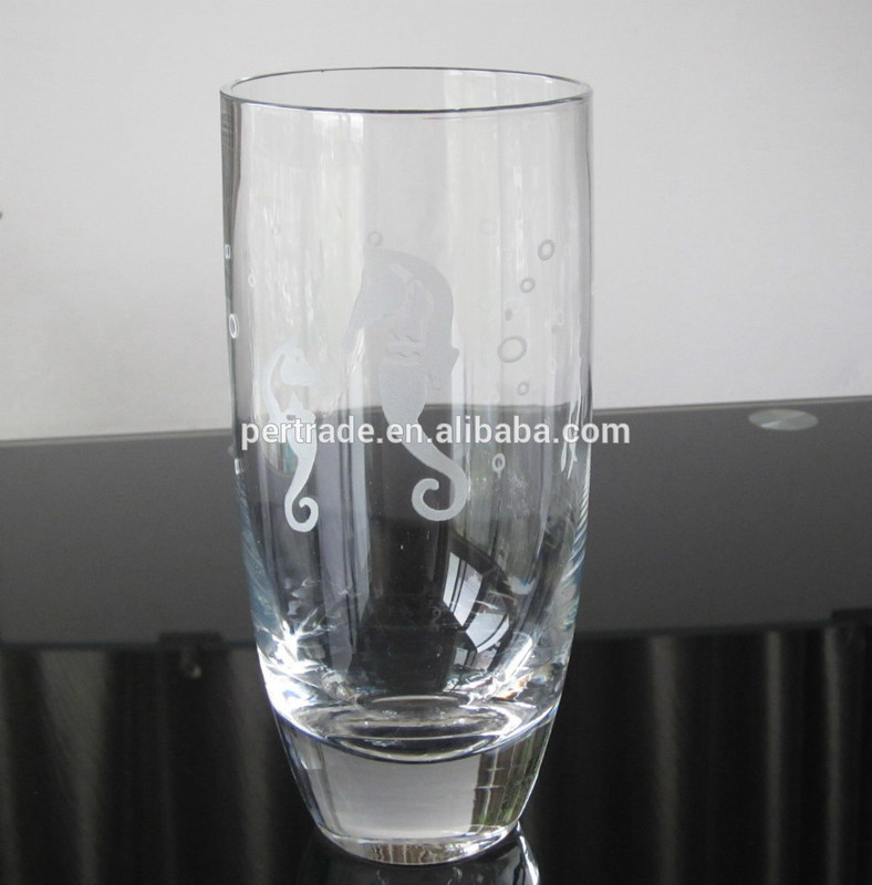 chất lượng Heavy Duty Tumbler Drinking Glasses With Decorated Pattern nhà máy sản xuất