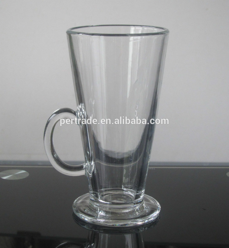 chất lượng Irish Style Machine Made Crystal Whisky Tumblers With Handle nhà máy sản xuất