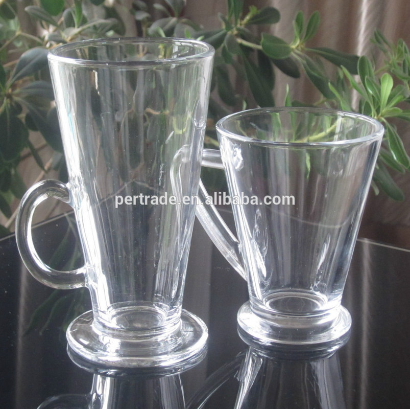 chất lượng Irish Style Machine Made Crystal Whisky Tumblers With Handle nhà máy sản xuất
