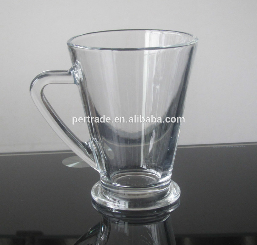 chất lượng Irish Style Machine Made Crystal Whisky Tumblers With Handle nhà máy sản xuất