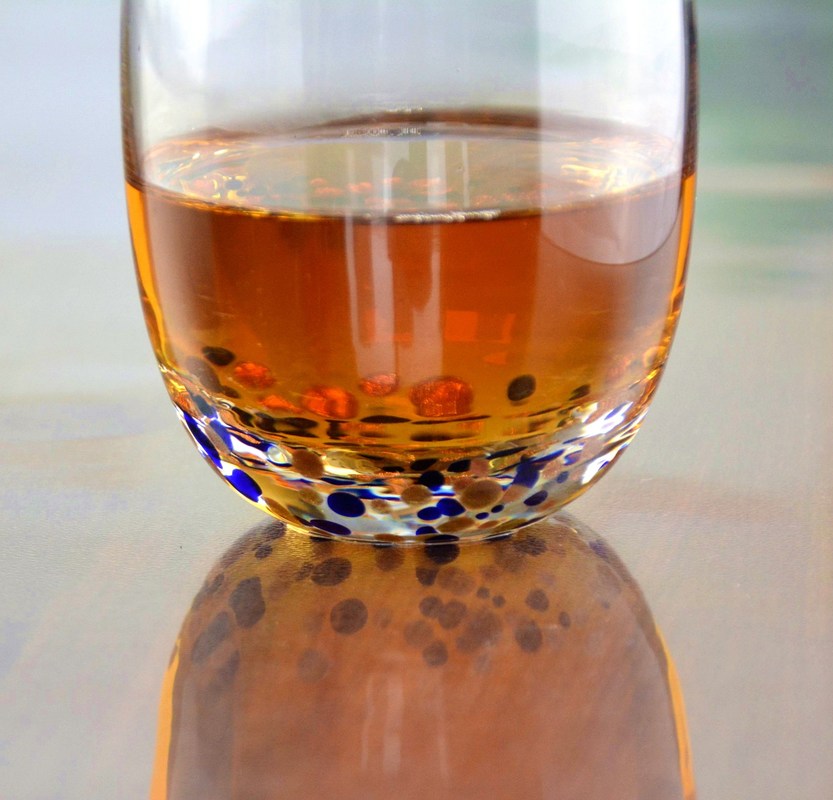 chất lượng Red Stars Bottomed Creative Macadam Tumbler Drinking Glasses nhà máy sản xuất