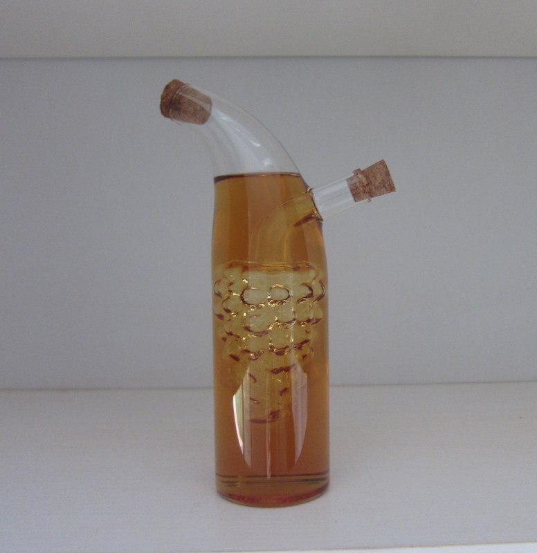 chất lượng Double Layer Grape Shape Glass Canister With Lid For Oil nhà máy sản xuất