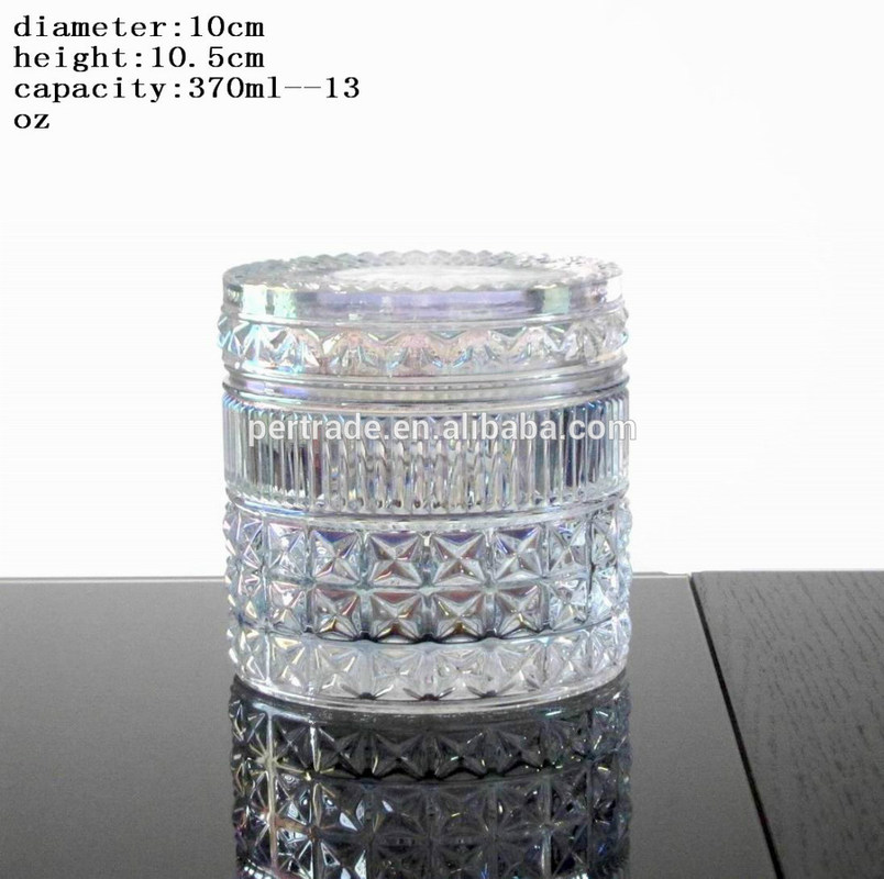 chất lượng Glass Storage Jars With Lid For Wax nhà máy sản xuất