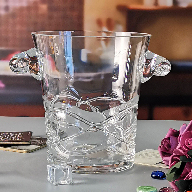 chất lượng Unique Handmade Whiskey Glass With Inlaid Eyes Design nhà máy sản xuất