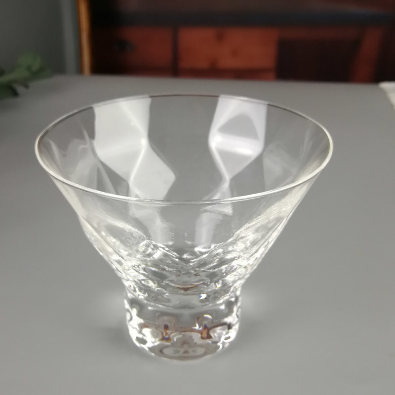 chất lượng Lead Free Crystal Cocktail Glasses With Optical Diamonds Design nhà máy sản xuất