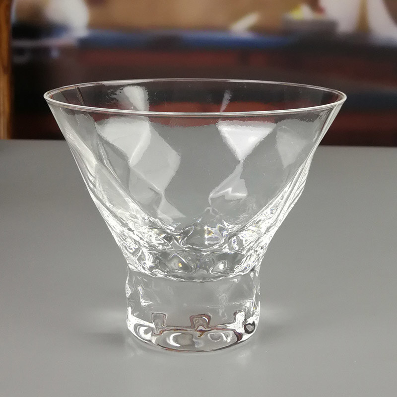 chất lượng Lead Free Crystal Cocktail Glasses With Optical Diamonds Design nhà máy sản xuất