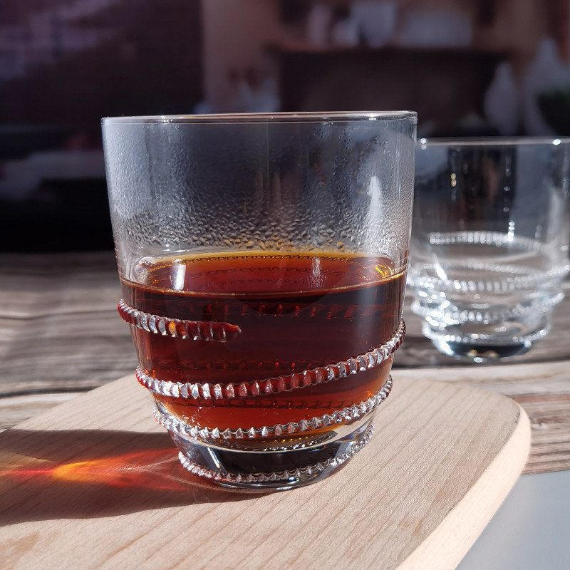 chất lượng Creative Hemp Rope Winding Tumbler Drinking Glasses Lead Free nhà máy sản xuất