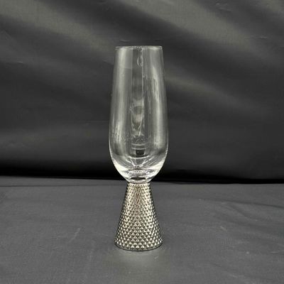 chất lượng Electroplate Diamond Base Wine Glass Set nhà máy sản xuất