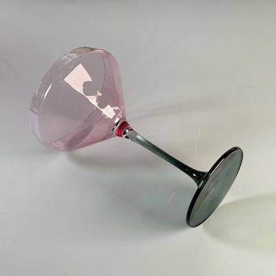 chất lượng Hand-blow Color Gradient Wine Glass Set High Quality Crystal Wine Glass For Gift For Weeding nhà máy sản xuất