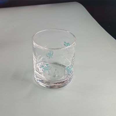 chất lượng 14oz Valentine's Decorative DOF Glass Bowknot Water Tumbler Glasses Mexico Icon Rock Glass Cup for Wedding Party Gift nhà máy sản xuất